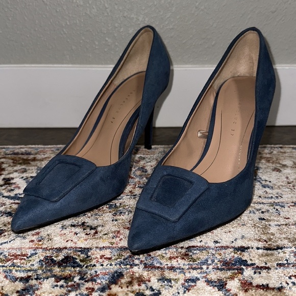 ZARA Trafuluc Women’s blue Heel - Picture 2 of 11